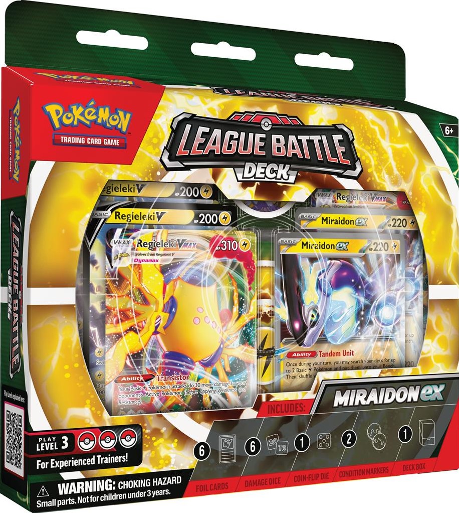 Pokemon: Miraidon Ex League Battle Deck