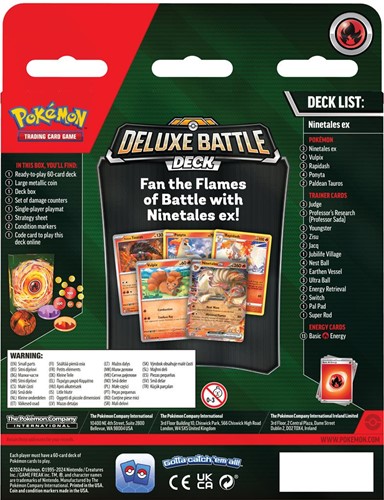Pokemon - EX Battle Deck Deluxe Ninetales -2