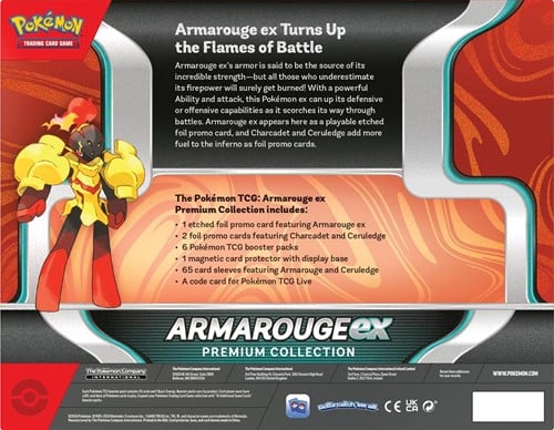 Pokemon - Scarlet & Violet Armarouge EX Premium Collection-3