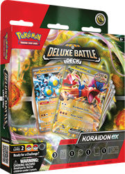 Pokemon TCG Deluxe Battle Deck - Sandy Shocks EX & Koraidon EX