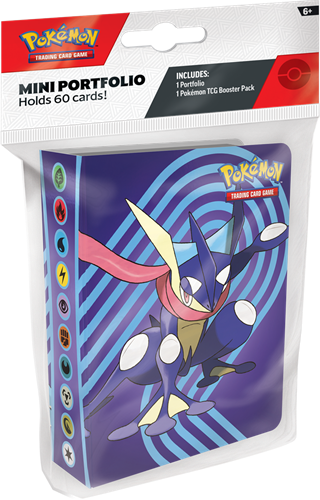Pokemon - Mini Portfolio Grejninja + Stellar Crown Boosterpack