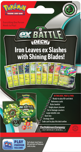 Pokemon - Battle Deck Iron Leaves-2