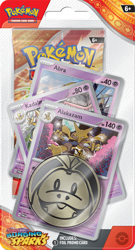 Pokemon - Surging Sparks Premium Checklane Blister Alakazam