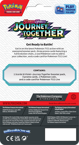 Pokemon - Journey Together Premium Checklane - Klinklang-2