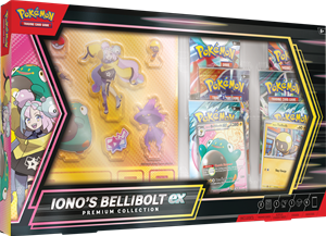 The Pokemon Company Pokemon TCG Iono's Bellibolt EX Premium Collection Box