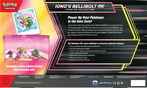 Pokemon Iono's Bellibolt ex Premium Collection-2