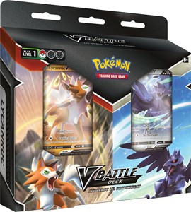 Afbeelding van het spel Pokemon - V Battle deck Lycanroc vs Corviknight