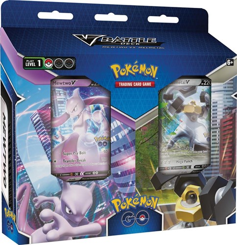 Pokemon GO - Battle Decks Bundle Mewtwo V Melmetal V