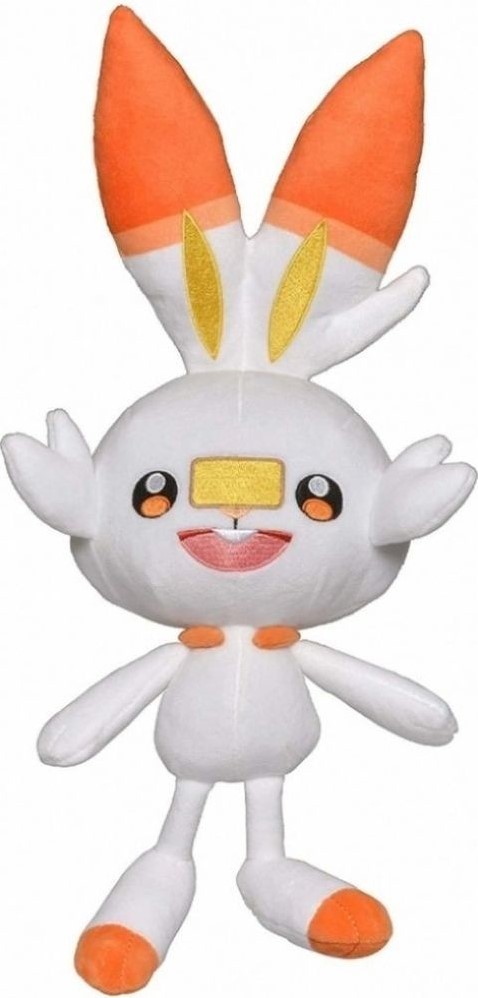 Pokemon Knuffel - Scorbunny (30 cm) - bij Spellenrijk.nl