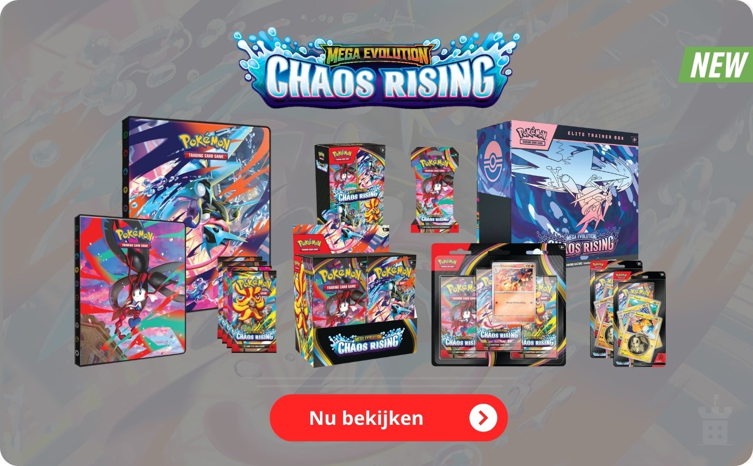 Pokemon Chaos Rising TCG set