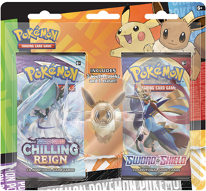 Afbeelding van het spelletje Pokemon - Back to School Eraser Blister