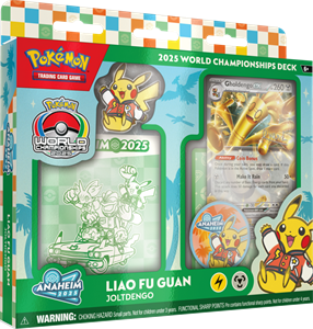 Pok&eacute;mon Pokemon - World Championships Deck 2025 - Joltdengo