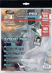 9-Pocket 11-Hole Platinum Pagina (10 stuks)