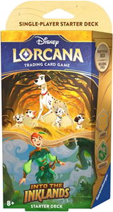 Afbeelding van het spelletje Disney Lorcana TCG - Into the Inklands Starter Deck Pongo & Peter Pan