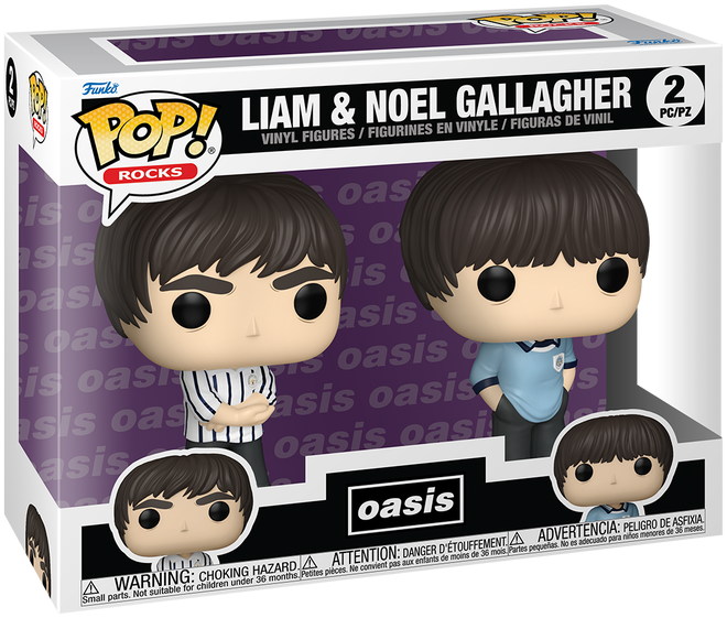 FUNKO POP ROCKS Oasis リアム＆ノエル 2体セット Funko Pop! - OASIS - Liam & Noel Gallagher 2-Pack - kopen bij