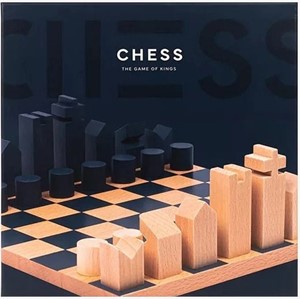 Afbeelding van het spelletje Wooden Games Workshop - Deluxe Chess