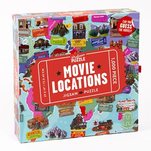 Afbeelding van het spelletje Movie Locations Puzzel (1000 stukjes)