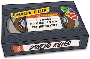 Afbeelding van het spelletje Psycho Killer A Card Game For Psychos