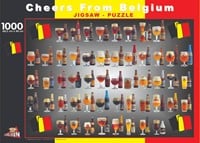 Cheers from Belgium - Belgische Bieren Puzzel (1000 stukjes)