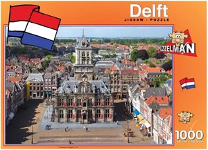 Afbeelding van het spelletje Delft - Stadhuis Puzzel (1000 stukjes)