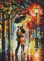 Dance under the Rain - Leonid Afremov (1000 stukjes)