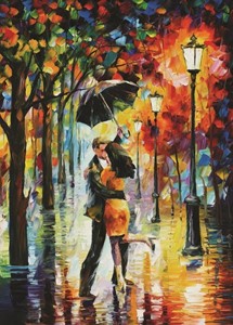 SpellenRijk Dance under the Rain - Leonid Afremov (1000 stukjes) aanbieding
