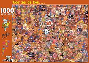 SpellenRijk De Puzzelmankoetjes - Marc De Vos Puzzel (1000 stukjes) aanbieding