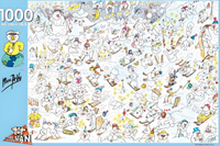De Puzzelmansneeuwmannetjes - Marc De Vos Puzzel (1000 stukjes)