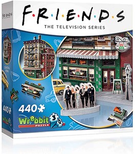 Wrebbit 3D Puzzel Friends Central Perk 425 stukjes