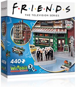 Afbeelding van het spelletje Wrebbit 3D Puzzel - Friends Central Perk (425 stukjes)