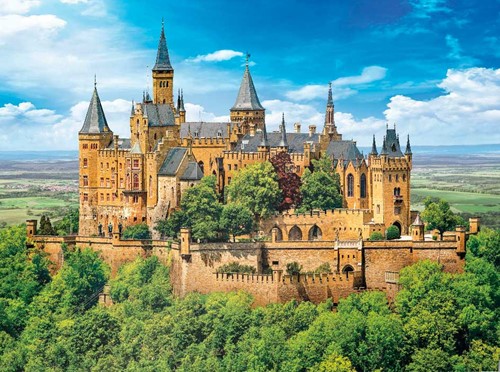 Hohenzollern Castle - Germany Puzzel (1000 stukjes)-2
