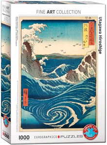 Afbeelding van het spelletje Nurato Whirlpool - Utagawa Hiroshige Puzzel (1000 stukjes)