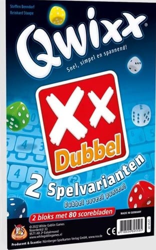 Qwixx - Dubbel Scorebloks