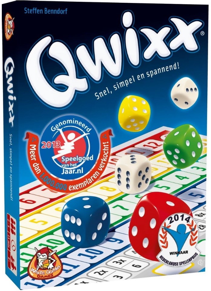 Qwixx - Dobbelspel bij Spellenrijk.nl