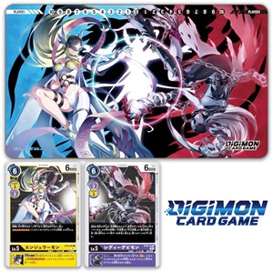 Afbeelding van het spelletje Digimon - Tamer Goods Angewomon and Ladydevimon Set