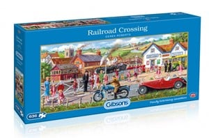 Gibsons Railroad Crossing Puzzel 636 Stukjes gibsons kopen in de aanbieding