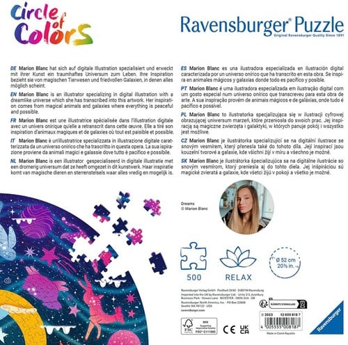 Circle of Colors Dreams Puzzel (500 stukjes)-2
