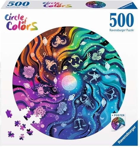 Circle of Colors Astrologie Puzzel (500 stukjes)