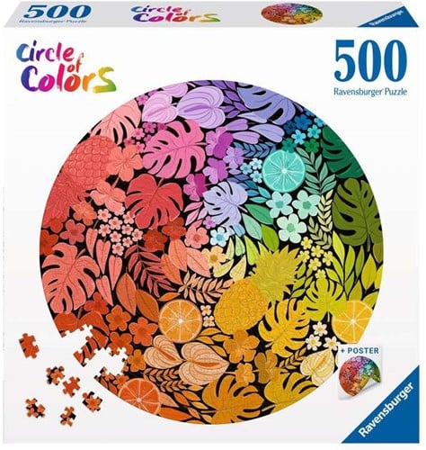 Circle of Colors Tropical Puzzel (500 stukjes)