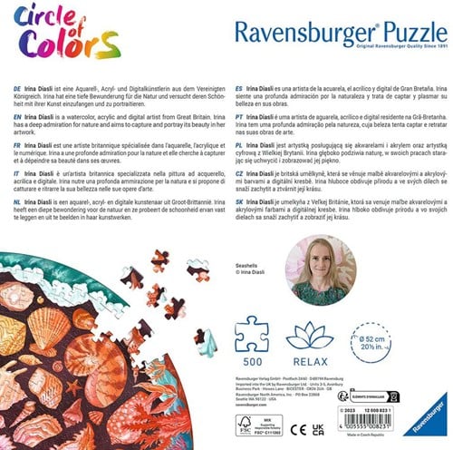 Circle of Colors Seashells Puzzel (500 stukjes)-2
