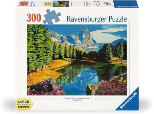 Rocky Mountain reflections Puzzel (300 XL stukjes)