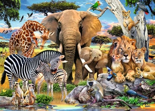 Baby Love Puzzel (500 XL stukjes)-2