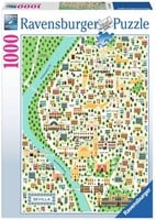 Map of Seville Puzzel (1000 stukjes)
