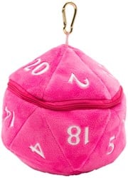 D20 Dobbelsteen Zak - Roze