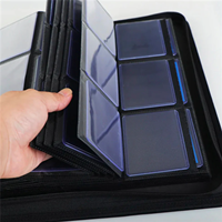 Toploader Binder (35pt) - Zipped 9-pocket Blue-3