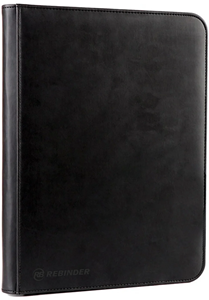 Afbeelding van het spelletje Toploader Binder (35pt) - Zipped 9-pocket Black