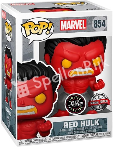 Funko Pop! - Marvel Red Hulk Chase Variant #854