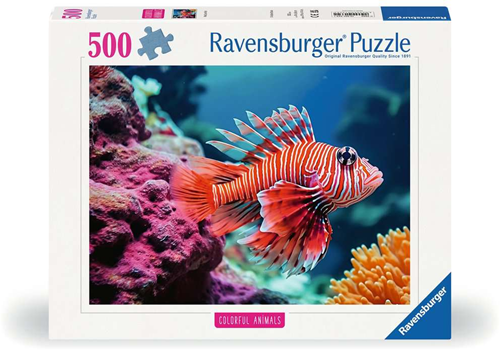 Red Lionfish Puzzel (500 stukjes)