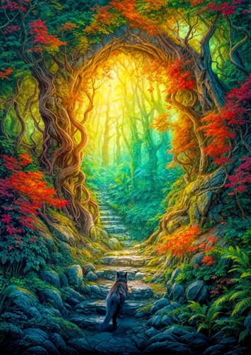 Forest Gateway Puzzel (1000 stukjes)-2