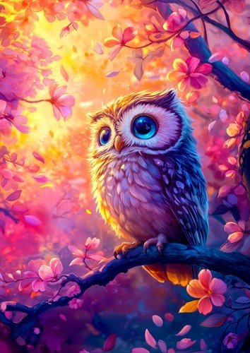 Dreamy Owl Puzzel (1000 stukjes)-2